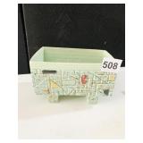 GREEN TONE VINTAGE PLANTER