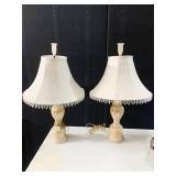 VINTAGE ALADIN ALACITE GLASS PEACH LUSTERWARE 28"