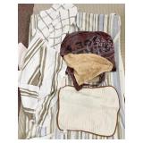 HUGE CLOTH LAUNDRY BAG AND DISH DRY TOWEL AND