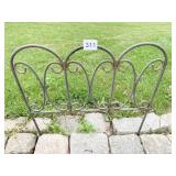 GARDEN EDGING 10 PIECES 18" W