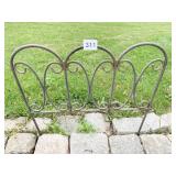 GARDEN EDGING 10 PIECES 18" W