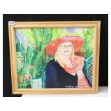 PAINTING ON CANVAS BY MICHAEL HANLIN SCENE OF