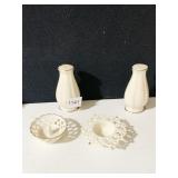 LENOX RING HOLDER, VOTIVE CANDLE HOLDER AND SALT