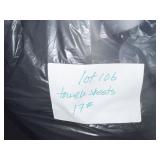 GROUP OF TOWELS/ SHEETS