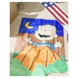 ASST GARDEN FLAGS INCLUDING MICKEY MOUSE