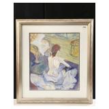 PAINTING SCENE OF LADY