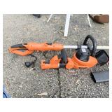 ELECTRIC TRIMMERS WITH EXTENSION POLE