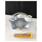 ALUMINUM BASKET, SIMI CHROME POLISH