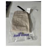 DIANE GILMAN BEIGE PANTS SZ M