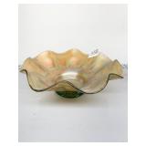 NORTHWOOD GEEN ALASKAN IRIDESCENT BOWL