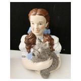 WIZARD OF OZ DOROTHY & TOTO COOKIE JAR (SOME
