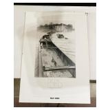 POSTER OF PARIS LA PENICHE AUX ENFANTS BY WILLY