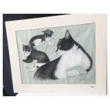 PENNY RUSSEL 1986 CHALK CATS