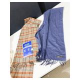 CASHMERE SCARF, LENS WIPES, J. CREW LAMBSWOOL