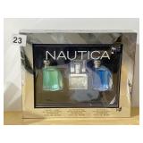 NAUTICA SET INCLUDING CLASSIC, WHITE SAIL, & BLUE