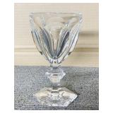 BACCARAT HARCOURT WINE GLASSES 6.50 H TIMES 4