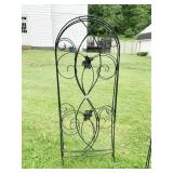 TRELLIS METAL, THREE FOLDED, 58 H X 24" PANELS