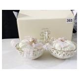 LENOX CLASSIC DOUBLE DISH WITH SACHETS OB