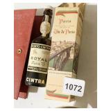 PORTO WINE BOX, ROYAL BOTTLE (EMPTY) AND WALLET