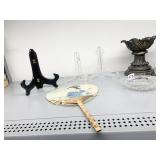 EASELS, BOWL, FAN DAMAGED, ETC.