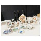 TEACUPS & SAUCERS, SMALL [PLATES, ETC.
