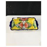 MEXICO POTTERY DECORATIVE PAN 10 X 6