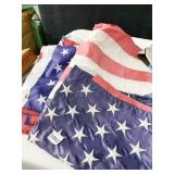 5 AMERICAN FLAGS 1 CLOTH