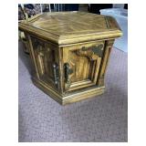OCTAGON SIDE TABLE 19 H X 28
