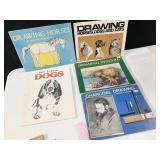 HOW TO DRAW ANIMALS, CHARCOAL DRAWINGS