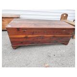 CEDAR CHEST W/ HANDLES
