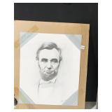 ABRAHAM LINCOLN PRINT UNFRAMED