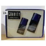 GRAVITY SET INCLUDING COLOGNE 1 FL OZ & COLOGNE