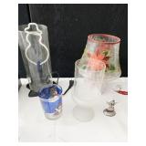 HOLIDAY CANDLE HOLDER, NEON SNOWMAN, ETC.