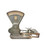 LARGE TOLEDO FAN TOP SCALE 30 LB. CAP, WORKING