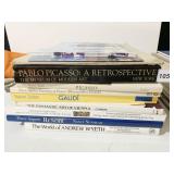 BOOKS INC PICASSO, GAUDI, ETC.