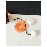 WEIGHTED WIFFLE BALL WITH ROPE IN CARRYING TOTE