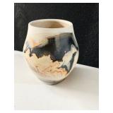 NEMADJI POTTERY URN VASE 5" H