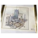 POSTERS PPG PLACE, "AMBUSHED" DEER & BOBCAT