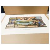 POSTER WHERE & WHEN THE NATION BEGAN 21 X 36.5