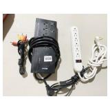 POWER OUTLET STRIPS AND TV CABLES