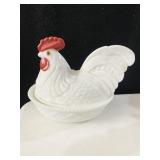 WESTMORELAND NESTING HEN 7" H