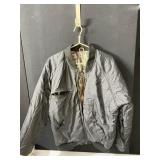 REVERSIBLE BLACK CAMO LARGE JACKET