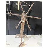ANTIQUE WOODEN YARN WINDER