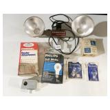 BELL & HOWELL LIGHT FOR INDOOR MOVIES, DREMEL