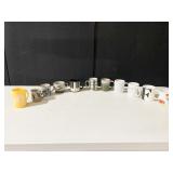 ASSORTED MUGS SOME POTTERY HAND CRAFTED