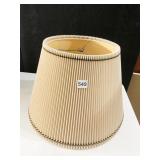 TAN LAMP SHADE