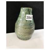 POTTERY VASE MARKED OWEN ON BASE 7" H