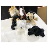 GANZ STUFFED ANIMALS AND 1 TY