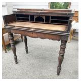 SPINET DESK W/ PULL OUT WRITING DESK