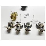 VINTAGE PURSE, ANGEL ORNAMENTS, LEG WRAPS